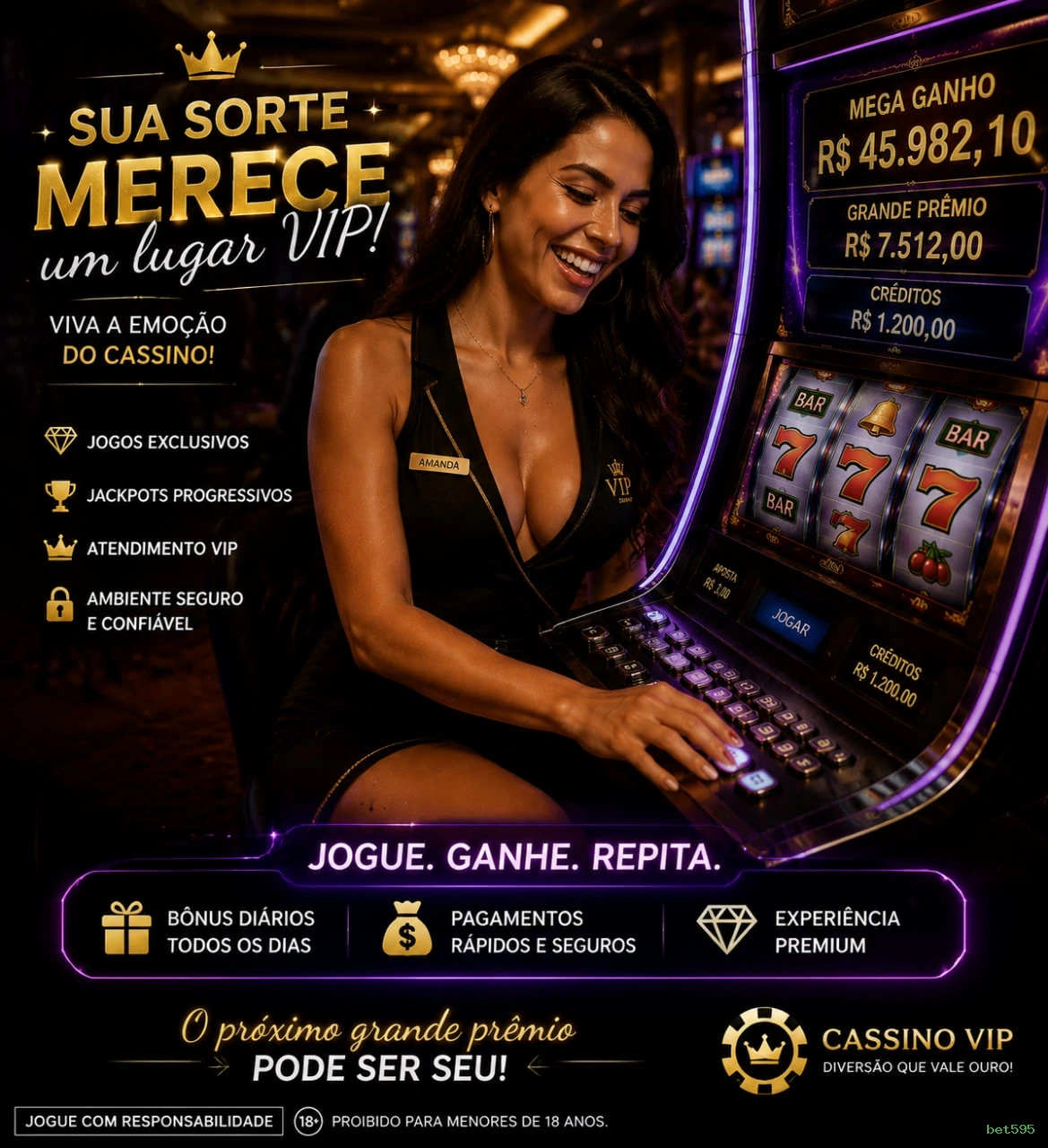 Avaliações dos Jogadores bet595
